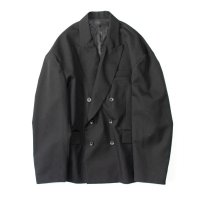 stein       OVERSIZED DOUBLE BREASTED JACKET・BLACK