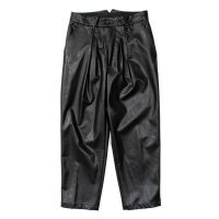 stein       EX WIDE TAPERED TROUSERS・LEATHER