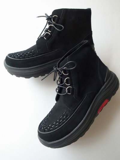 画像3: black means　 ×SUVSOLE ブローセルクリーパーズハイカット4th color