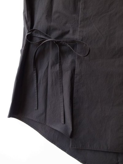 画像2: SOSHI OTSUKI       ソウシオオツキ HANGING EVENING SHIRTS・BLACK