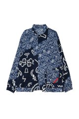 PHINGERIN       フィンガリン NIGHT SHIRT GAUZE SPOOKY PAISLEY
