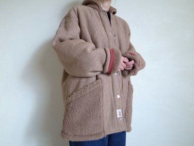 画像11: RELAX FIT       リラックスフィット ”GEM WARMWEAR”ボアジャケット・ベージュ