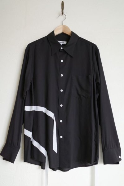 画像1: sulvam       サルバム ”tencel coller shirt”テンセルテープ付きシャツ