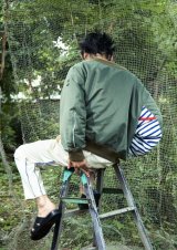 PHINGERIN       フィンガリン MAR1NE JACKET・オリーブ