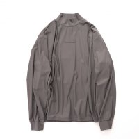 stein       OVERSIZED HIGH NECK LS・CHARCOAL
