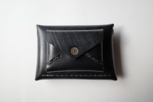 他の写真2: ebagos  エバゴス　　ブライドルレザーWフウトウ型財布・ブラック
