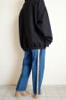 画像10: RELAX FIT       リラックスフィット ”MUFF POCKET CREW SWEAT”スウェットシャツ・ブラック