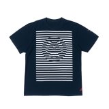 PHINGERIN       フィンガリン BORDER A TEE・ネイビー
