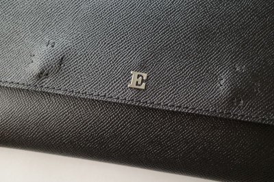 画像5: ebagos  エバゴス　　型押しキップレザークラッチショルダーバッグ