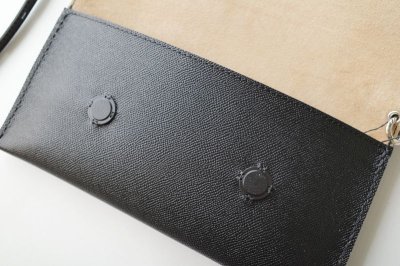 画像8: ebagos  エバゴス　　型押しキップレザークラッチショルダーバッグ