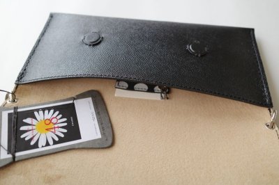 画像9: ebagos  エバゴス　　型押しキップレザークラッチショルダーバッグ