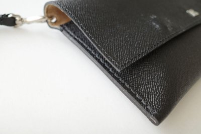 画像6: ebagos  エバゴス　　型押しキップレザークラッチショルダーバッグ