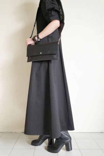 画像15: ebagos  エバゴス　　型押しキップレザークラッチショルダーバッグ