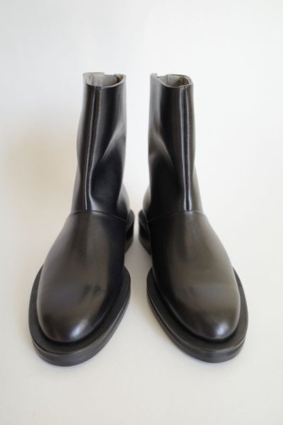 画像1: ISHMM       back zip boots  black 