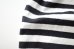 画像7: PEEL&LIFT        stripe marx pocket tee shirt マルクスパッチポケット付ボーダーTシャツ・ホワイトxブラック