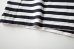 画像5: PEEL&LIFT        stripe marx pocket tee shirt マルクスパッチポケット付ボーダーTシャツ・ホワイトxブラック (5)