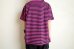 画像10: PEEL&LIFT        stripe marx pocket tee shirt マルクスパッチポケット付ボーダーTシャツ・ピンクxブラック