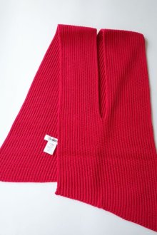 他の写真2: sulvam       サルバム ”slach knit scarf”スリット入りニットスカーフ・レッド