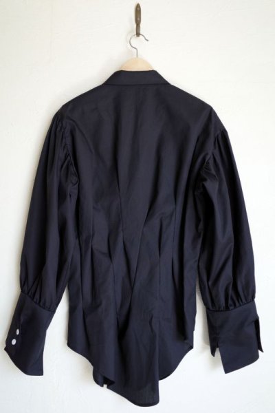 画像2: sulvam       サルバム ”asymmetry sleeve shirt”アシンメトリースリーブシャツ