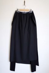 sulvam  30%OFF     ”gabardine skirt spats pants”ギャバジンスカートパンツ