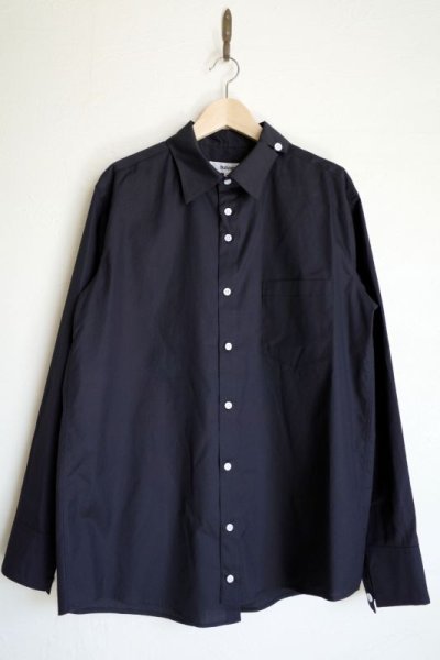 画像1: sulvam       サルバム ”stand collar shirt”スタンドカラーシャツ