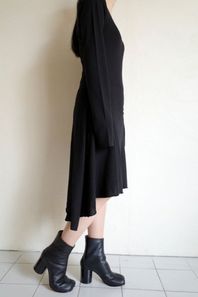 画像14: sulvam 30%OFF    ”jersey right flare dress”ジャージーフレアドレス