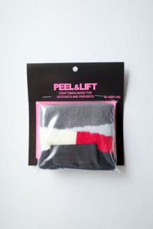 他の写真1: PEEL&LIFT        towelling wristband リストバンド・グレイ