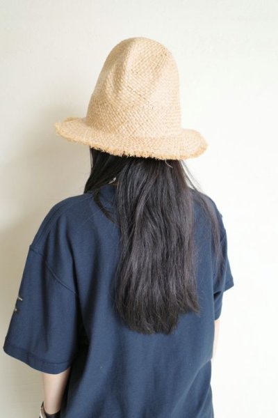 画像8: PEEL&LIFT        bohemian raffia hat マウンテンハット・ナチュラル