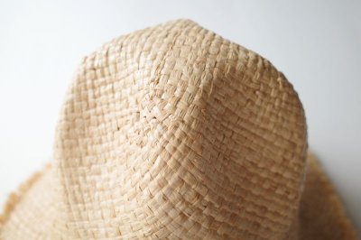 画像5: PEEL&LIFT        bohemian raffia hat マウンテンハット・ナチュラル