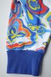 画像6: WATARU TOMINAGA       hooded sweatshirt・blue marble