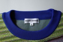 他の写真2: WATARU TOMINAGA       polyester knit sweater・blue yellow
