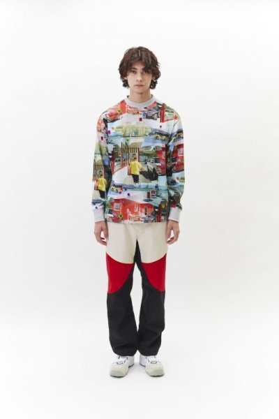 画像1: WATARU TOMINAGA       long sleeve T-shirt・landscape&stones