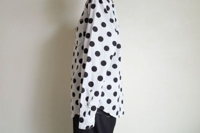 画像9: PEEL&LIFT        polkadot pinned collar shirt ドットプリントシャツ