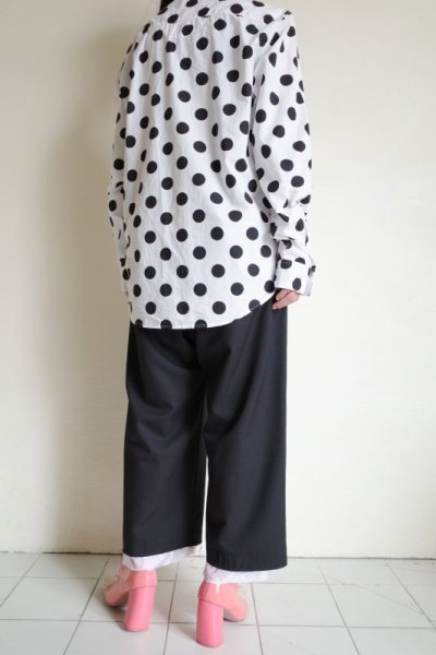 画像14: PEEL&LIFT        polkadot pinned collar shirt ドットプリントシャツ