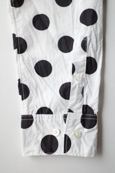 画像5: PEEL&LIFT        polkadot pinned collar shirt ドットプリントシャツ