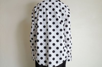 画像10: PEEL&LIFT        polkadot pinned collar shirt ドットプリントシャツ