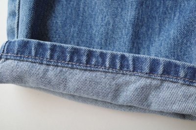 画像8: RELAX FIT       リラックスフィット ”HANDSFREE DENIM PT washed”・ユーズドブルー