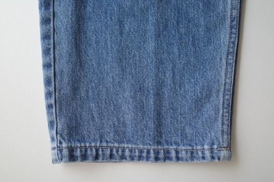 画像7: RELAX FIT       リラックスフィット ”HANDSFREE DENIM PT washed”・ユーズドブルー