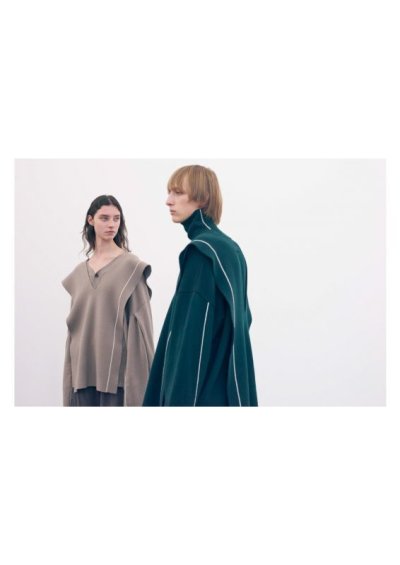 画像4: stein       OVERSIZED FOUR SLEEVES KNIT CARDIGAN・GREIGE