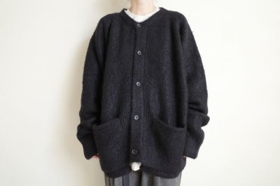 画像2: stein       SUPER KID MOHAIR CARDIGAN・BLACK