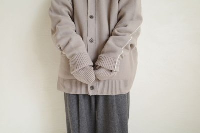 画像12: stein       OVERSIZED FOUR SLEEVES KNIT CARDIGAN・GREIGE