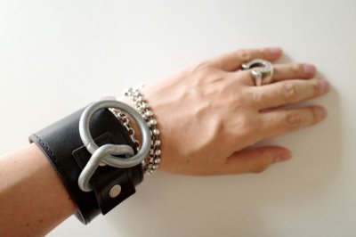 画像5: PEEL&LIFT        handcuff リング付きリストバンド