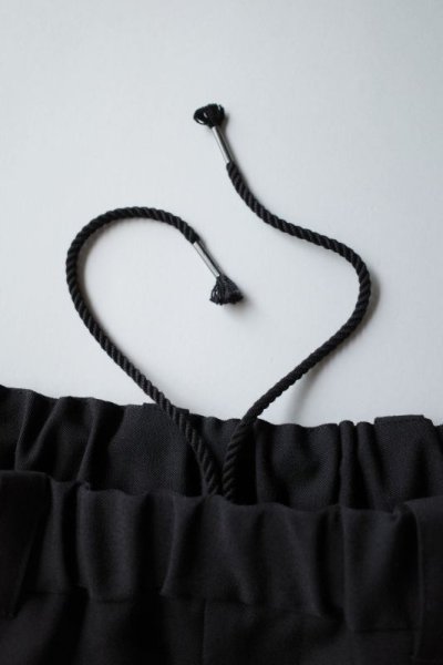 画像14: Dulcamara　　　　　　よそいきワイドサルエルパンツ・ブラック