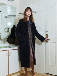 kotoha yokozawa       50%OFF コトハヨコザワ pleats coat・black