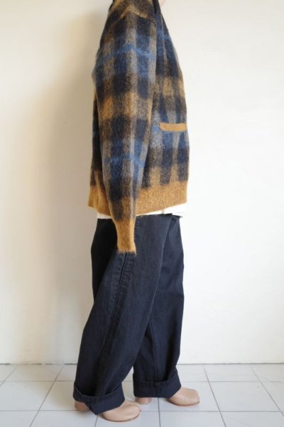 画像14: stein       KID MOHAIR CARDIGAN・CHECK