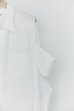 画像3: sulvam       サルバム ”women shoulder open shirt”ショルダーオープンシャツ・ホワイト (3)