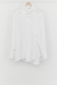 sulvam       サルバム ”slash collar shirt”スラッシュカラーシャツ