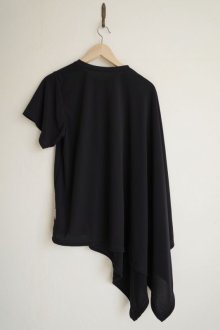 他の写真1: tactor       squared drape T-shirt・black