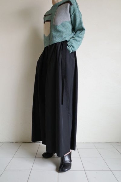 画像5: Dulcamara　　　　　　ボリュームワイドシャツパンツ・ブラック
