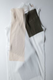 他の写真1: kotoha yokozawa       40%OFF コトハヨコザワ NO SLEEVE HIGH NECK DRESS・white